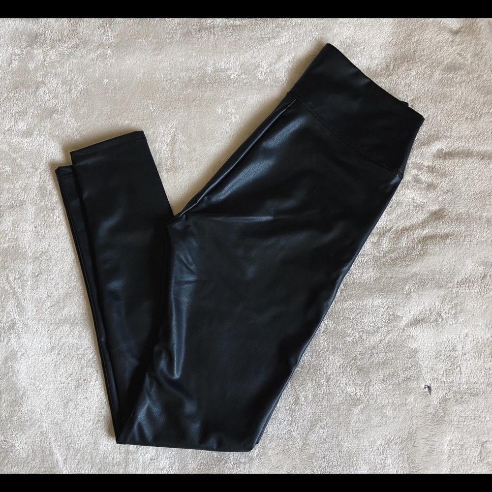 Pleather leggings